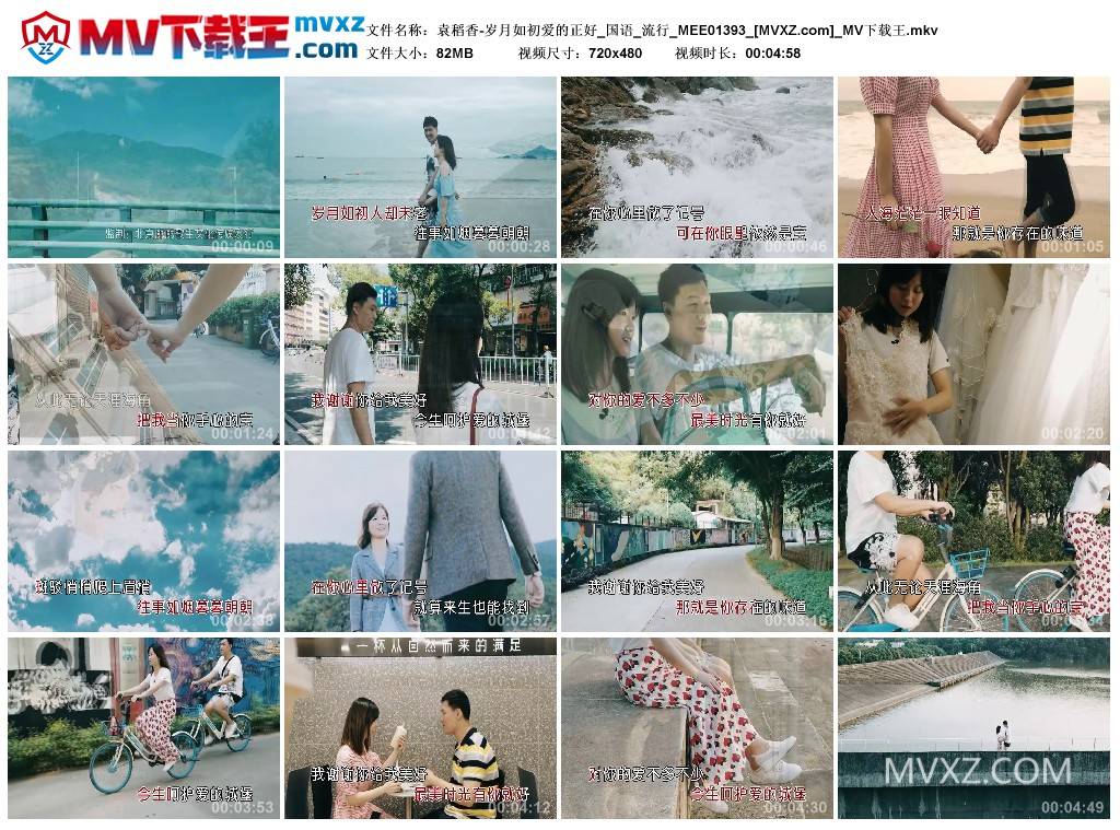 袁稻香-岁月如初爱的正好_国语_流行_MEE01393